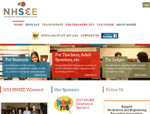 Tablet Screenshot of nhsee.org